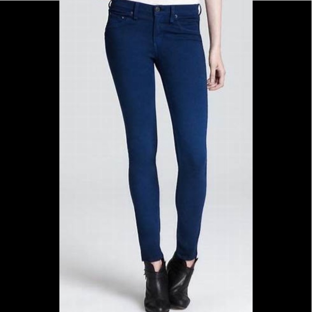 RAG & BONE navy Leggings Sz 30